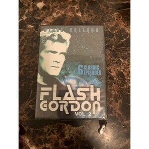 Flash Gordon Volume 2 (DVD, 2006) featuring 6 classic episodes